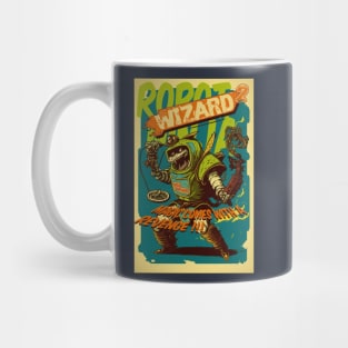 Robot Ninja Wizard  2 Mug
